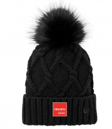 New Era ® Faux Fur Pom Beanie