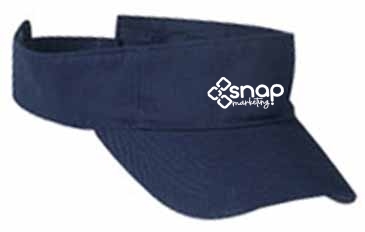 Big Accessories Cotton Twill Visor