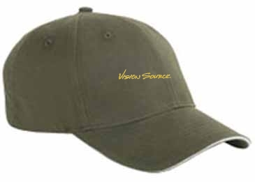 Big Accessories Twill Sandwich Baseball Cap