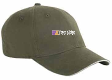 Big Accessories Twill Sandwich Baseball Cap