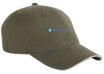 Big Accessories Twill Sandwich Baseball Cap