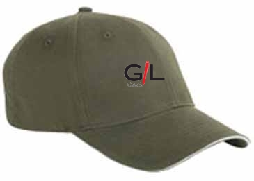 Big Accessories Twill Sandwich Baseball Cap