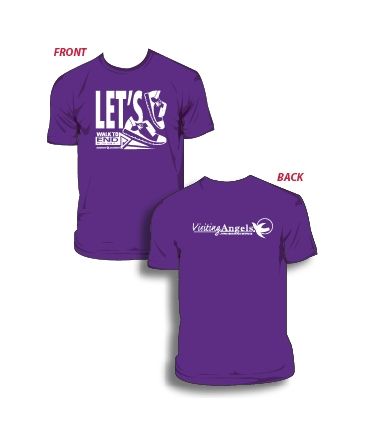 Alzheimer's Walk Shirts - Purple