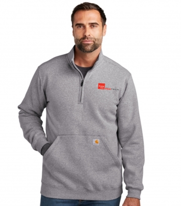 Carhartt® Midweight 1/4-Zip Mock Neck Sweatshirt