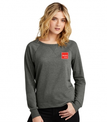 District® Women’s French Terry™ Long Sleeve Crewneck