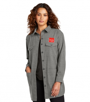 Mercer+Mettle™ Women’s Long Sleeve Twill Overshirt