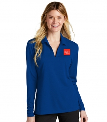 Nike Ladies Dri-FIT Micro Pique 2.0 Long Sleeve Polo