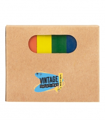 6-Piece Rectangular Crayon Set