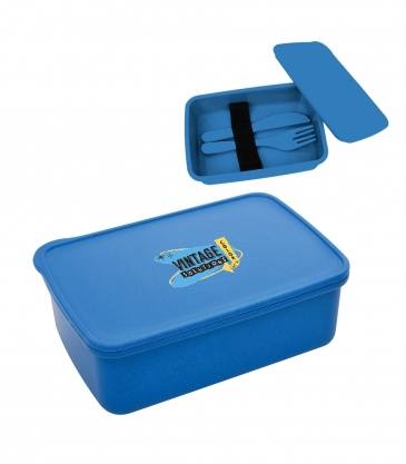 Harvest Lunch Set With Full Color Lid