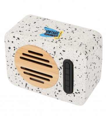 Terrazzo & Bamboo Wireless Speaker