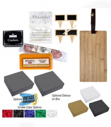 Bamboo Cutting Board Charcuterie Set