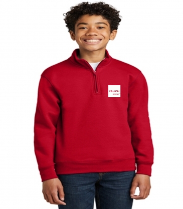 Port & Company ® Youth Core Fleece 1/4-Zip Pullover Sweatshirt
