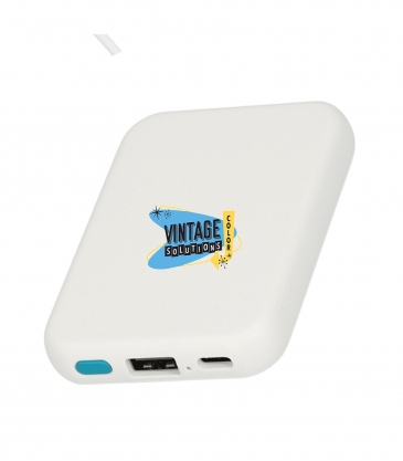 Recycled ABS 3000 mAh Wireless Power Bank