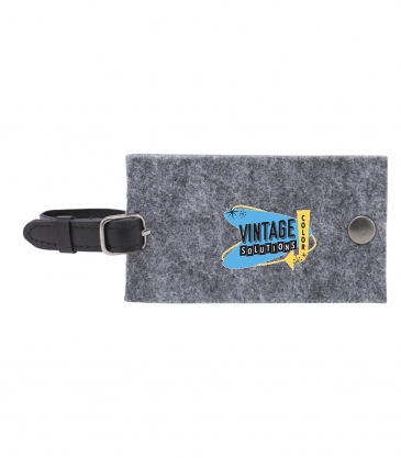 The Goods Recycled Felt Luggage Tag