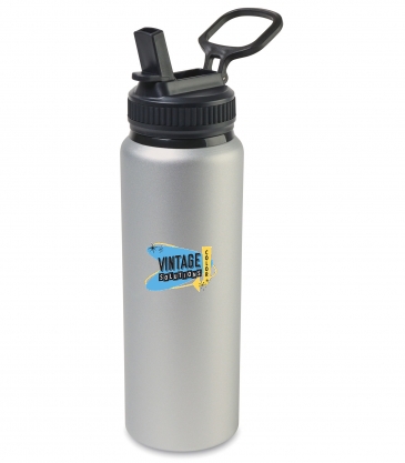 Jett Aluminum Straw Lid Hydration Bottle - 32 Oz.