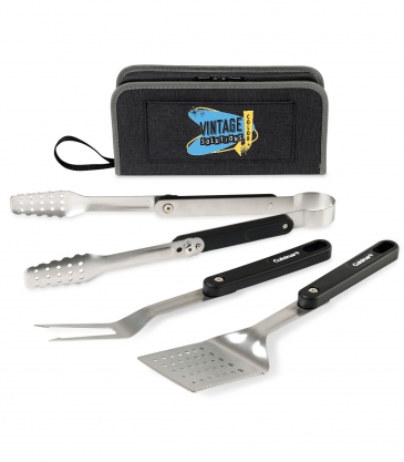 Cuisinart® 4-Piece Folding Grill Tool Set