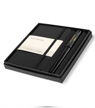 Moleskine® Pocket Notebook and Kaweco Pen Gift Set