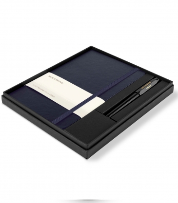 Moleskine® Large Notebook and Kaweco Pen Gift Set