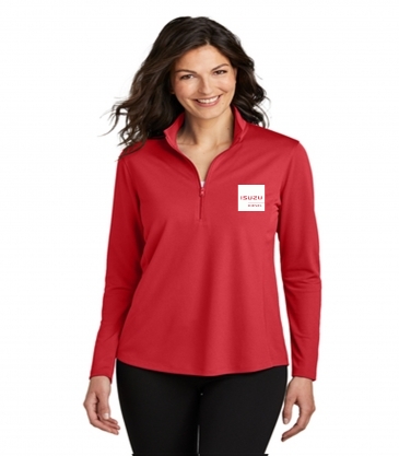 Port Authority® Ladies Dry Zone® UV Micro-Mesh 1/4-Zip