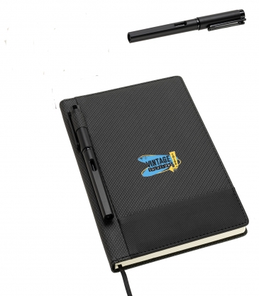 Symposium Textured Journal with Pen