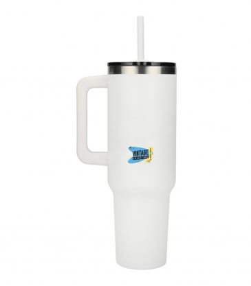 Pinnacle 40 oz Vacuum Insulated Eco-Friendly Travel Tumbler With