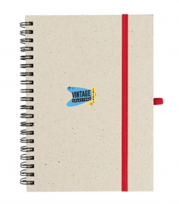Natural Paper Spiral Notebook