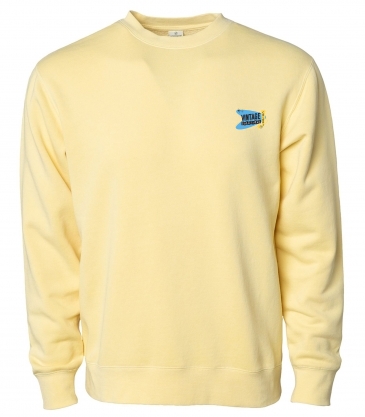 Independent Trading Company Unisex Midweight Pigment Dyed Crew Ne