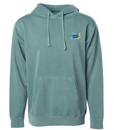 Independent Trading Company Unisex Midweight Pigment Dyed Hooded