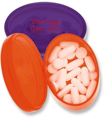 Oval Pill Box