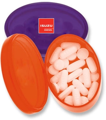 Oval Pill Box