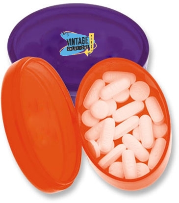 Oval Pill Box