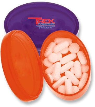 Oval Pill Box
