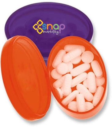 Oval Pill Box