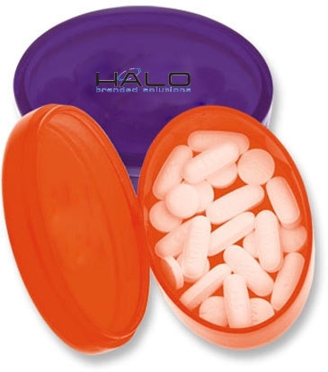 Oval Pill Box