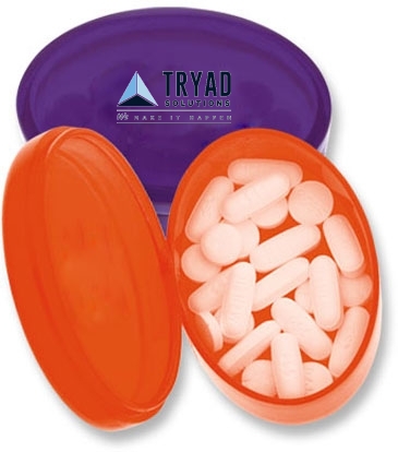 Oval Pill Box