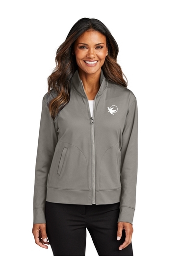 Port Authority® Ladies C-FREE® Double Knit Full-Zip