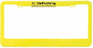 License Plate Frame