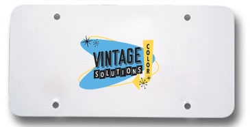 License Plate Insert