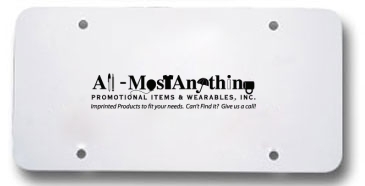 License Plate Insert