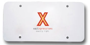 License Plate Insert