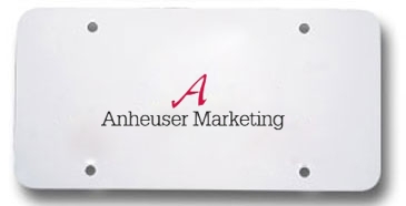License Plate Insert