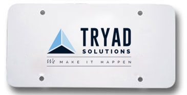 License Plate Insert