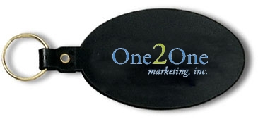 Large Oval Flexible Key Tag