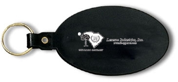 Large Oval Flexible Key Tag