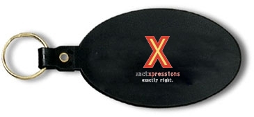 Large Oval Flexible Key Tag