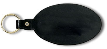Large Oval Flexible Key Tag