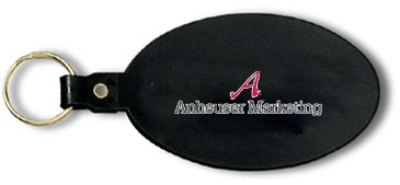 Large Oval Flexible Key Tag