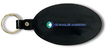 Large Oval Flexible Key Tag