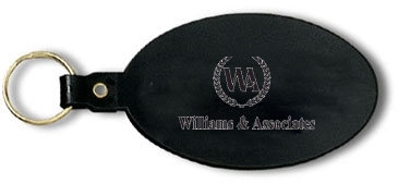 Large Oval Flexible Key Tag