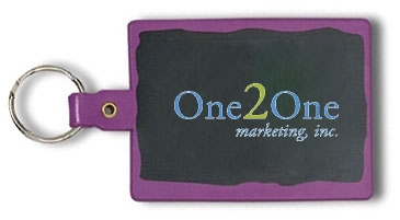 Large Rectangle Flexible Key Tag